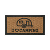 Deurmat I love camping Caravan.
