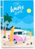 Notitieboekje / schrift Volkswagenbusje, A5 gelinieerd