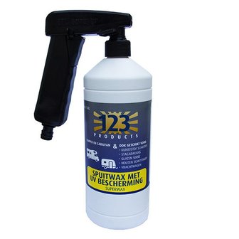 123 superwax UV met ETU sprayer