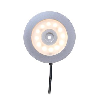 Led-spotje, opbouw, 12-leds 12V 240lm &Oslash;55x5,0mm