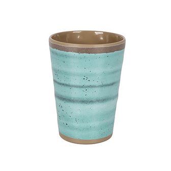 Bo-Camp - Bekers - 100% Melamine - &Oslash; 8,5 cm - Aqua - 4 stuks