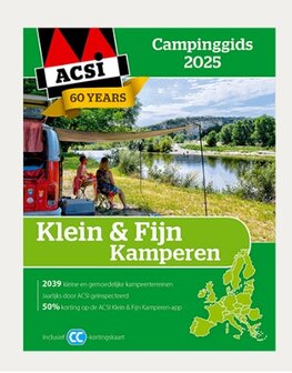 ACSI Campinggids Klein&amp;fijn kamperen 2025
