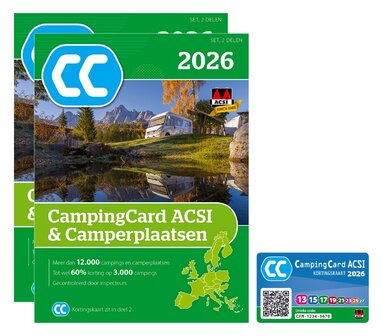 Acsi Campingcard &amp; Camperplaatsen 2026