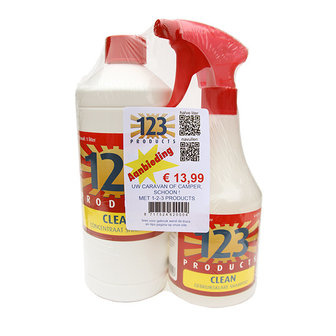 123 Clean Shampoo pakket