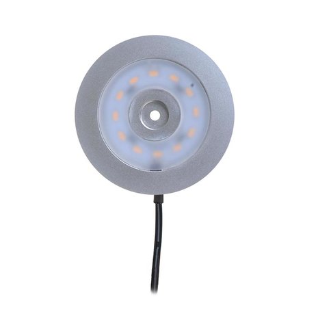 Led-spotje, opbouw, 12-leds 12V 240lm Ø55x5,0mm