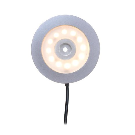 Led-spotje, opbouw, 12-leds 12V 240lm Ø55x5,0mm