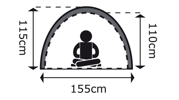 Tent, Bocamp LeevZ - Birch, 2-Persoons