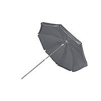 Parasol met knikarm, Bo Camp, grijs, diverse maten 