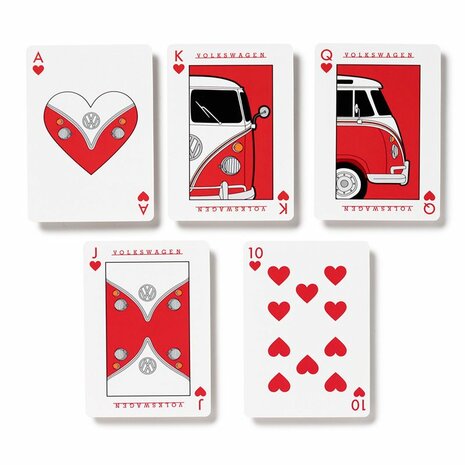 Speelkaarten Kaartspel Volkswagen VW T1 camperbusje 