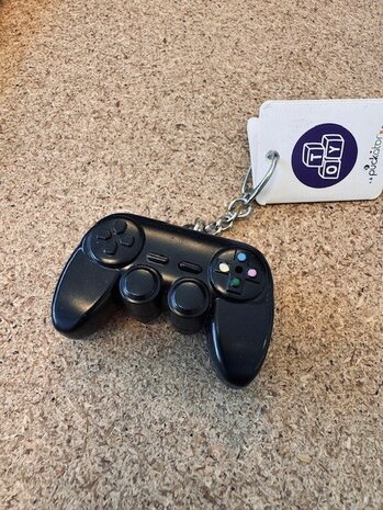 Sleutelhanger game controller met licht en geluid