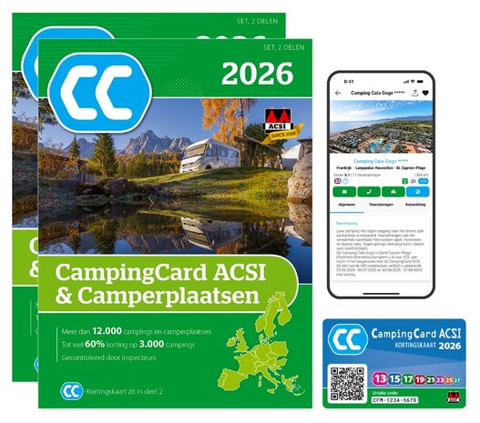 Acsi Campingcard & Camperplaatsen 2026