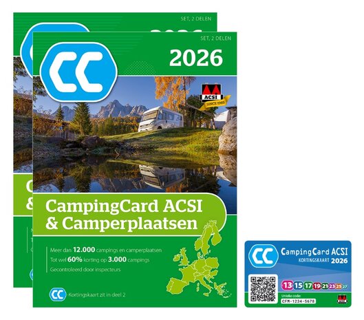 Acsi Campingcard & Camperplaatsen 2026