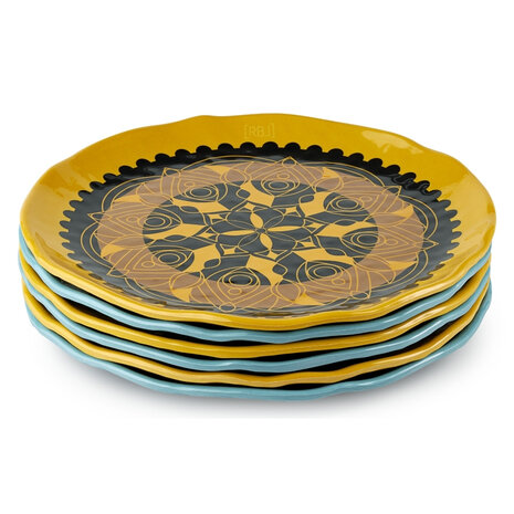 RBL Ontbijtbord 22cm blauw