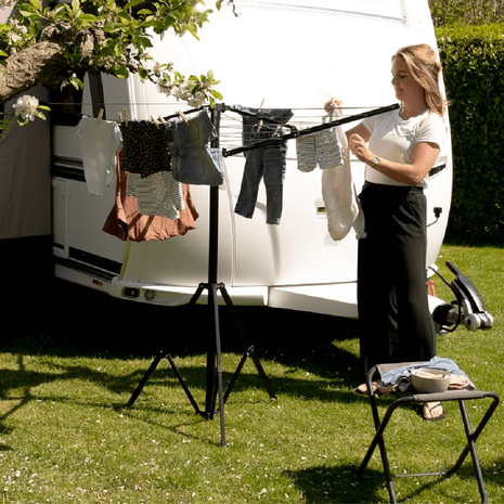 Droogmolen Travellife zwart