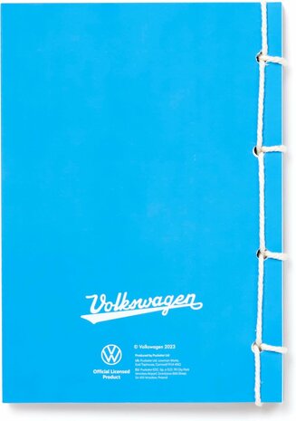 Notitieboekje / schrift Volkswagenbusje, A5 gelinieerd