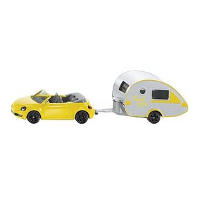 Speelgoed auto + caravan T@B