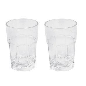 Drinkglas / Limonadeglas - Polycarbonaat - 2 Stuks