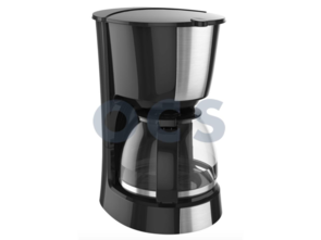 Koffiezetapparaat Chic Zwart 230V, Via Mondo, 10-12 kopjes