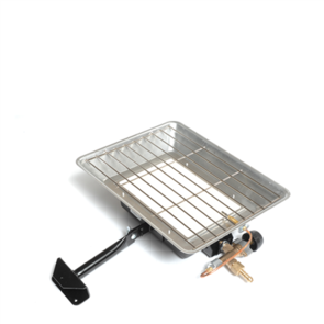 Gaskachel 4,5 kw Eurostraler, flesbevestiging