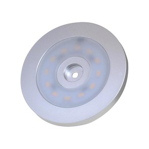 Led-spotje, opbouw, 12-leds 12V 240lm Ø55x5,0mm
