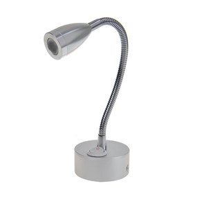 Led-spotje met flexibele zwanenhals, opbouw, 12V