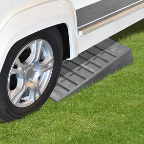 Oprijblok/leveler 90mm grijs, set van 2 stuks