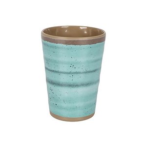 Bo-Camp - Bekers - 100% Melamine - Ø 8,5 cm - Aqua - 4 stuks