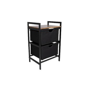 Industrial Kast - Eldert - Zwart Bo-Camp