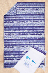 SooBluu sneldrogende microvezel reishanddoek – rPET- 100 x 160 Tie