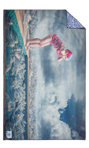 SooBluu sneldrogende microvezel reishanddoek – rPET- 100 x 160 Girl