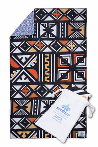 SooBluu sneldrogende microvezel reishanddoek – rPET- 100 x 160 Wax