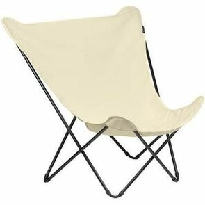 Lafuma maxi pop up XL Vlinderstoel - ecru/cremewit