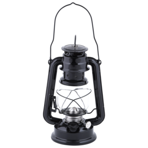 Windlicht olie lantaarn zwart