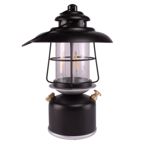 LED lantaarn Vechline Glow, zwart