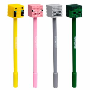 Minecraft Pen fijnschrijver siliconen top