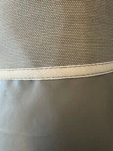 Tochtstrook luxe grijs 2 meter